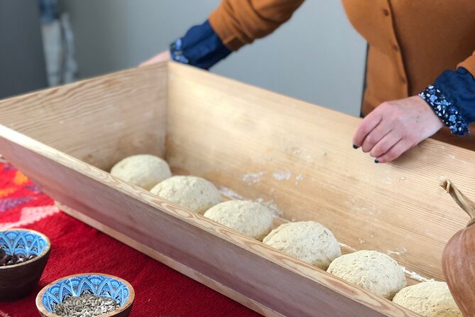 Chania Sourdough Bread Class - Olive Oil Tasting - Mixing and building your sourdough loaf (with your own fillings)