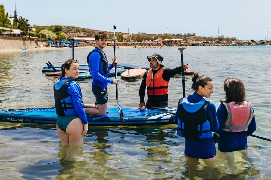 Chania: Stand-Up Paddleboard Small Group Tour - Group size, coaching style, and what makes the guides stand out