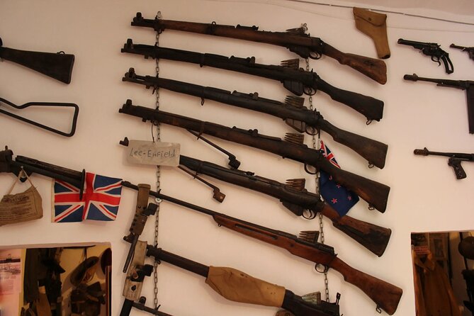 Chania WW2 Private Tour Battle of Crete, Battlefields and Bunkers - Chania town WWII museum stop: relics and context (Sundays note)