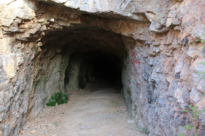 Chania WW2 Private Tour Battle of Crete, Battlefields and Bunkers - The highlight: a three-story German cave bunker system with big views