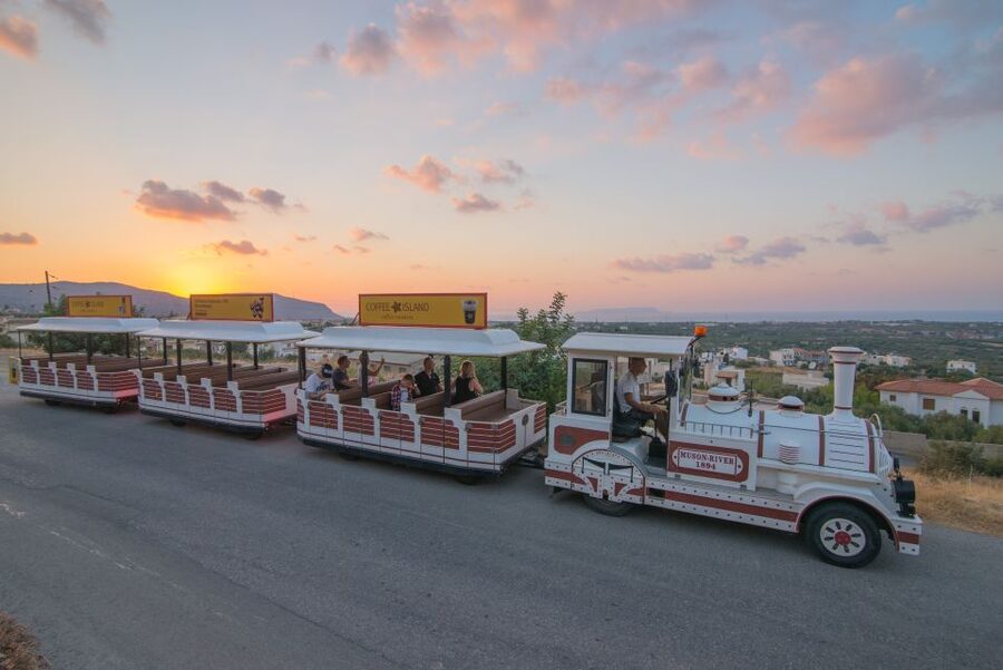 Chersonissos: Mini-Train City Highlights Tour - Where to Meet: Copa Cabana Bus Stop Timing Tip