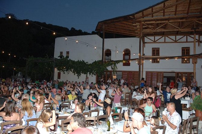 Cretan Folklore Night with Live Music, Dance, and Greek Dinner - Greek buffet dinner plus unlimited wine: fun, but pace it
