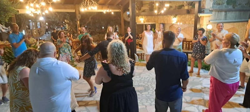 Cretan Night Experience – Dinner, Music & Dance - Live lyra and laouto: the music you’ll notice between bites