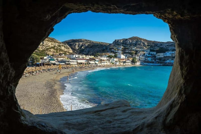 Crete: Beach Day Trip to Matala and Komos - From Matala to Kommos: How the Timing Shapes Your Day