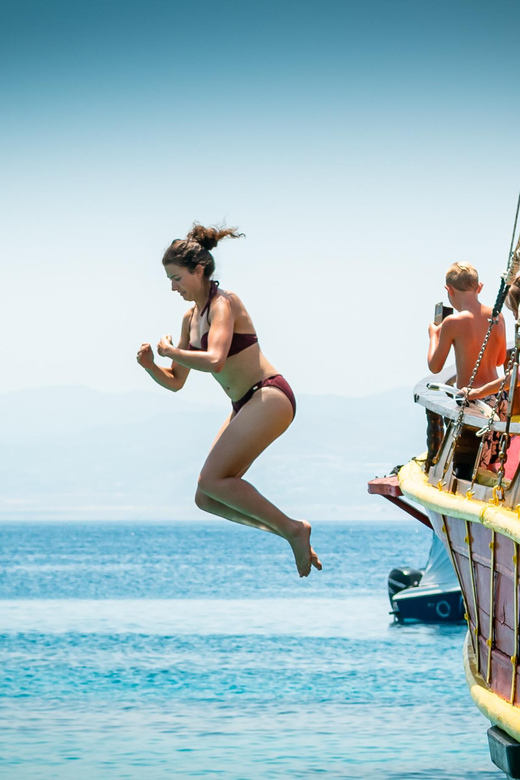 Crete: Coastline Snorkeling Cruise from Hersonissos Port - Saint George Beach: Calm Water and Easy Snorkeling
