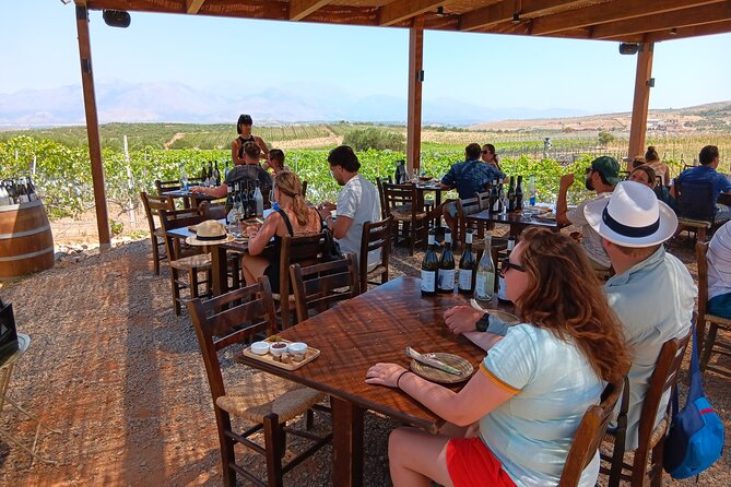 Crete Discovery Palace of Knossos, Wine and Olive Oil Experience - Knossos entrance, plus the optional official licensed guide