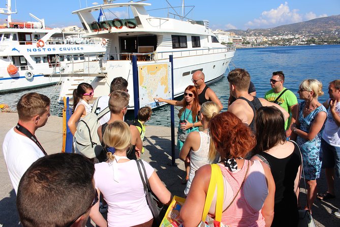 Crete Elounda and Spinalonga Island Cruise Day Trip - Agios Nikolaos harbor and the bottomless lake stop