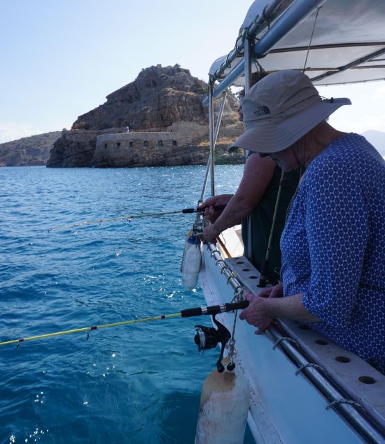 Crete: Fishing & Swimming Boat Cruise with Lunch & Drinks - Swimming Stops, Snorkeling, and Sea Caves in Calm Water