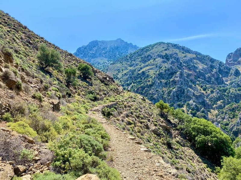 Crete: Kavousi Canyon Guided Hike & Beach Swim - Descent to Kavousi village, then a cool-down plan