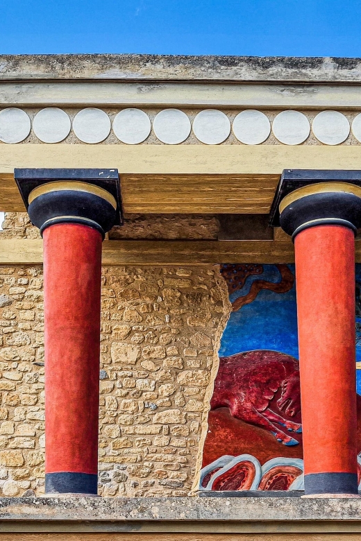 Crete: Knossos Palace & Heraklion City Tour - Knossos Palace: where the Labyrinth story turns into real walls
