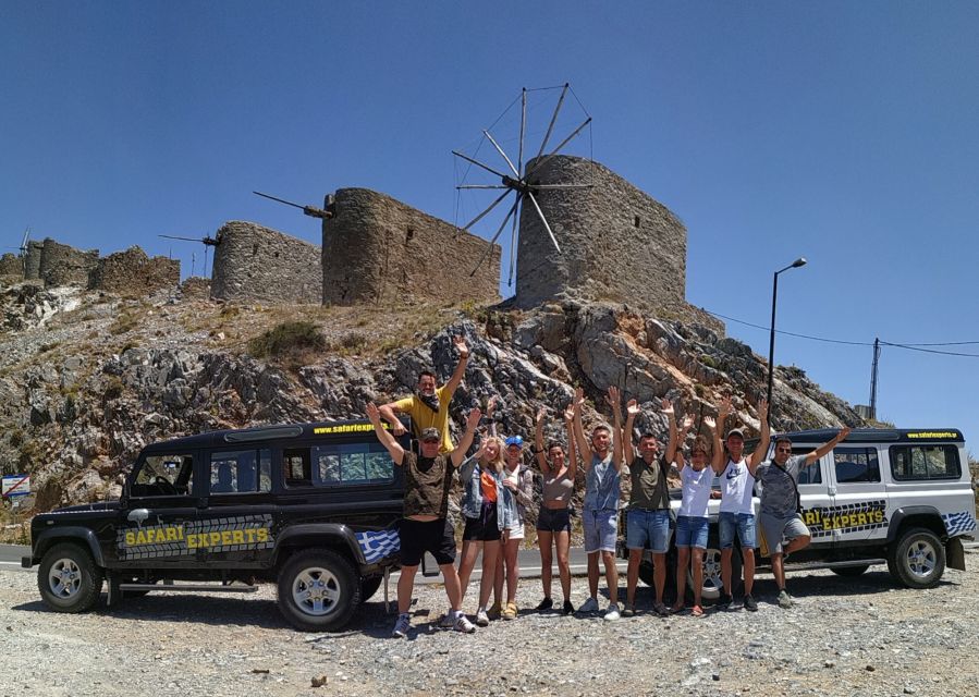 Crete: Lasithi Plateau and Cave of Zeus Off-Road Safari Tour - Embasa Gorge Off-Road and Seli Windmills: Dirt Roads With Big Views