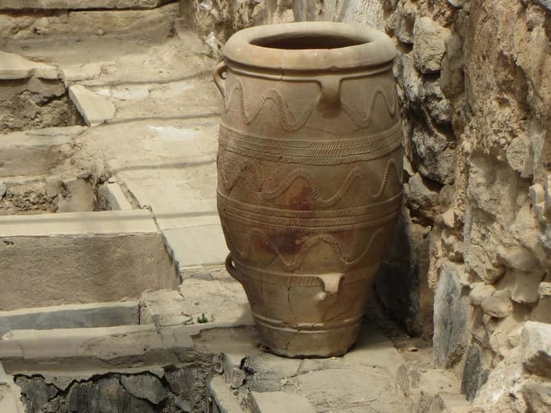 Crete: Lasithi Plateau and Knossos Palace Day Tour - Psychro to Dictaean Cave (1025 m): Zeus, a Steep Walk, and a Cave Lake