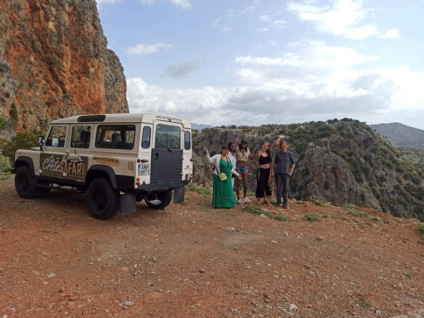 Crete: Lasithi Plateau Zeus Cave Guided Jeep Safari Tour - Avdou and Krasi: olive oil culture, snacks, and village pacing