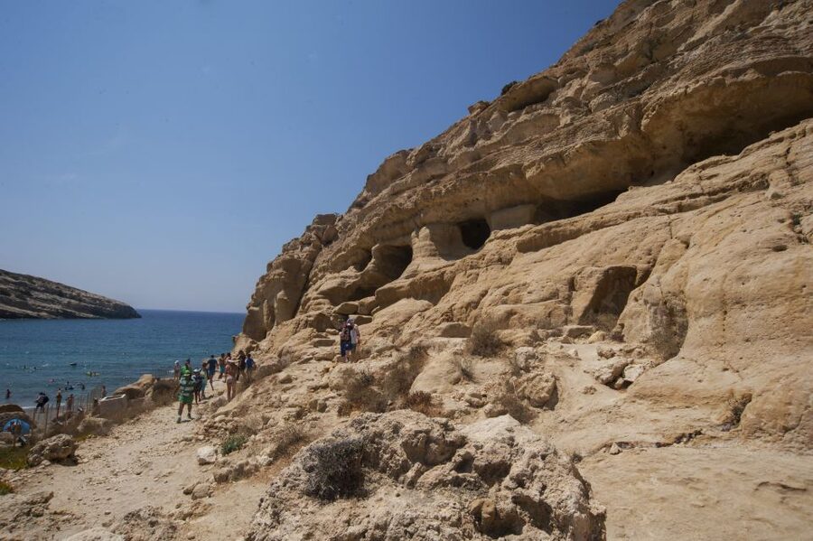 Crete: Matala Beach and Hippie caves, Red beach - Why Matala and Red Beach fit together (and why that matters)