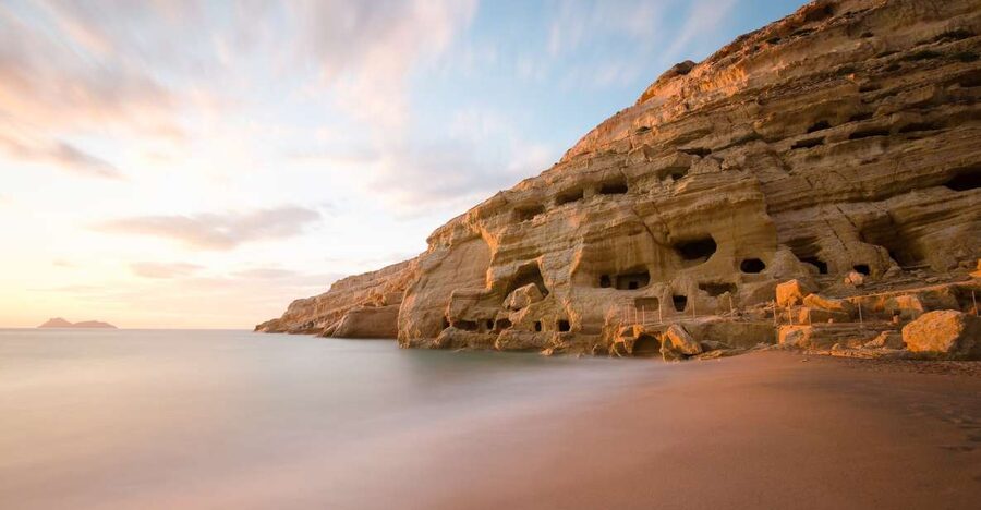 Crete: Matala Beach and Hippie caves, Red beach - Price and what you’re really paying for ($41 for an 8-hour day)