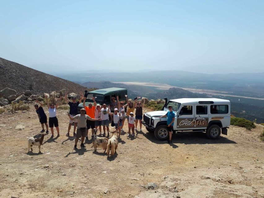Crete: Milatos Cave Amazonas Zoo Park Jeep Safari Tour - The Off-Road Livestock Trail: Expect Bumpy Fun