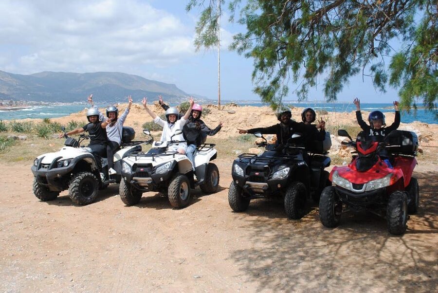 Crete: Off-Road Quad Safari Evening Tour with Hotel Transfer - Vrachasi and St. George Selinari Monastery: Where the Route Gets Meaningful