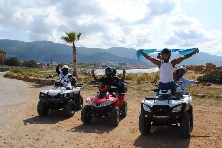Crete: Off-Road Quad Safari Evening Tour with Hotel Transfer - Prophet Elias Chapel: Panoramic Views and Sunset Energy
