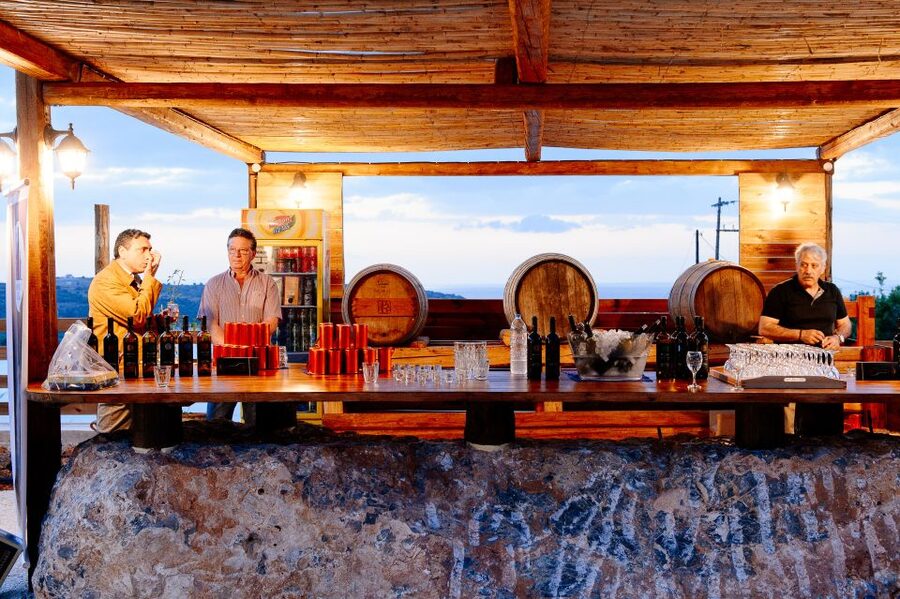 Crete: Olive Oil Factory Tour, Dinner & Traditional Dancing - Buffet Dinner With Local Wine: The Main Event