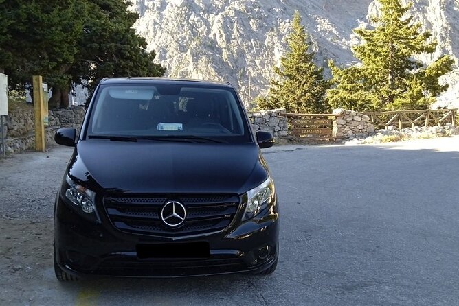 Crete Private Transfer to & from Chania Port Airport to all Crete - Vehicles, comfort, bottled water, and the real perks