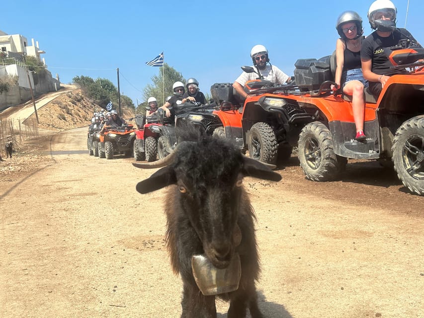 Crete: Quad Safari, Olive Mill with Tasting & Ghost Village - Agia Pelagia View Route: The Off-Road Cliff Path Energy