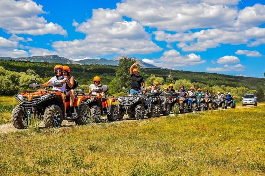 Crete: Quad Safari with Lunch and Swimming in Malia - Sisi beach swim and snorkeling: the clear-water payoff