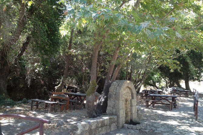 Crete's Wine and Olives Safari Tour from Chania - Agia Paraskevi Chapel and the Big Cave Shrine Stop