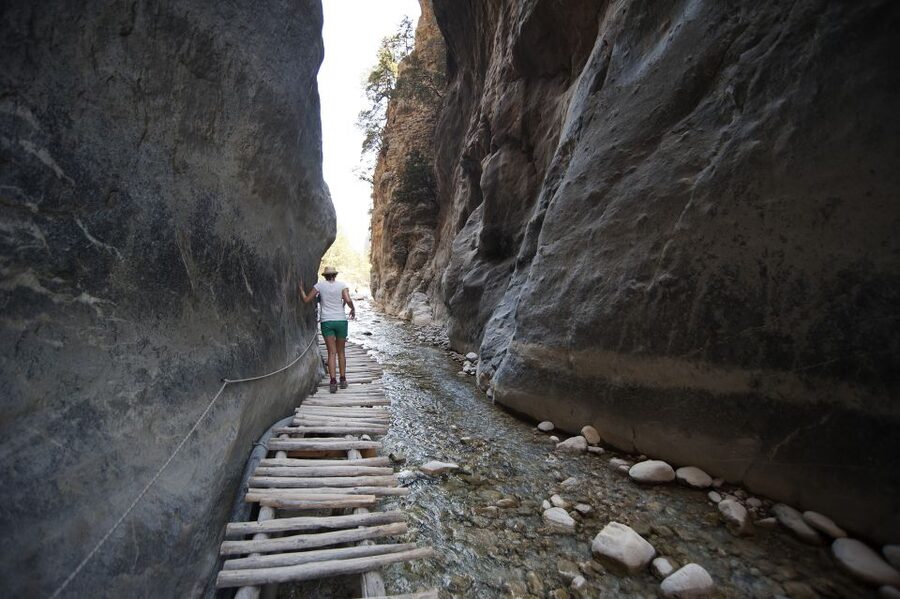 Crete: Samaria Gorge Hike - Samaria Gorge feels bigger than the map