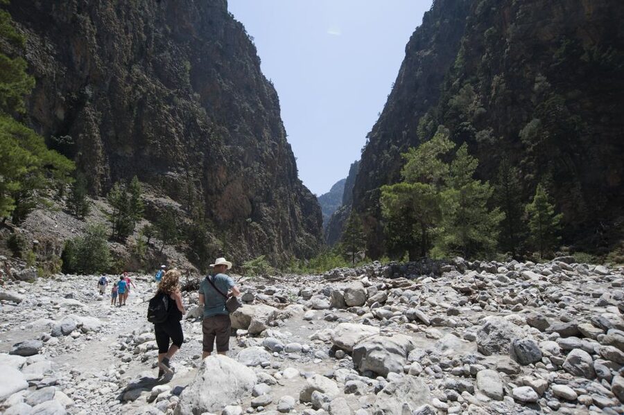 Crete: Samaria Gorge Hike - Agia Roumeli swim and the south-coast payoff