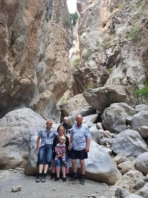 Crete: Sarakina Gorge, Forests, and South Coast Safari - Sarakina Gorge: waterfalls and rope-assisted rock work