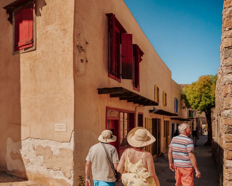 Crete: Spinalonga Island-Plaka Village-Agios Nikolaos Tour - Elounda finish: coffee break in a luxury bay town