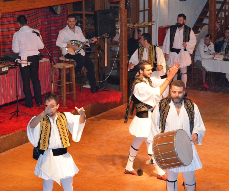 Crete: Traditional Dance Show and Buffet Dinner with Wine - Getting there: pickup timing and drop-off zones around Heraklion