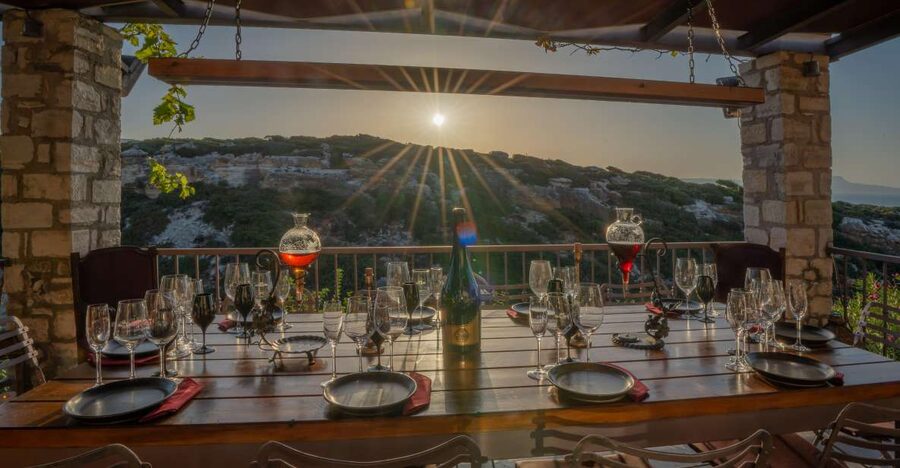 Crete: Unique Wine & Food Experience Inside a Cretan Gorge - Entering the Stone-Balcony World of Zourida Gorge