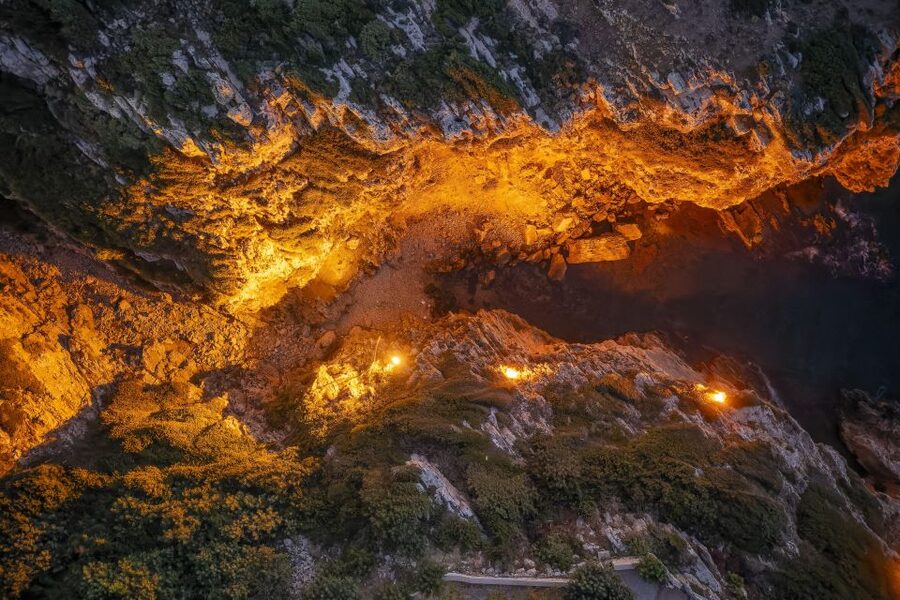 Crete: Unique Wine & Food Experience Inside a Cretan Gorge - Your View During the Meal: Why the Gorge Balcony Makes Everything Better