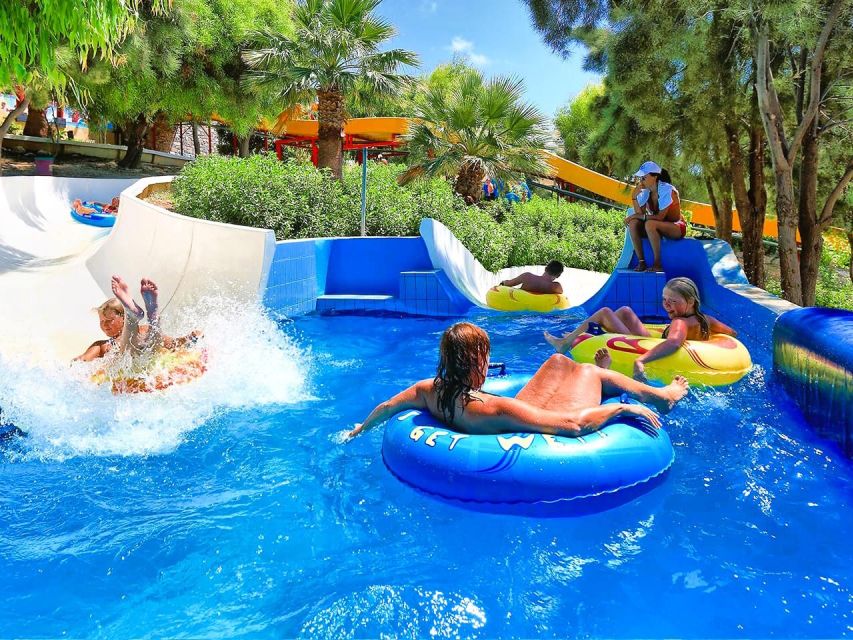 Crete: WaterCity Waterpark with Hotel Pickup - Safety and ride limits: when this day is not for everyone