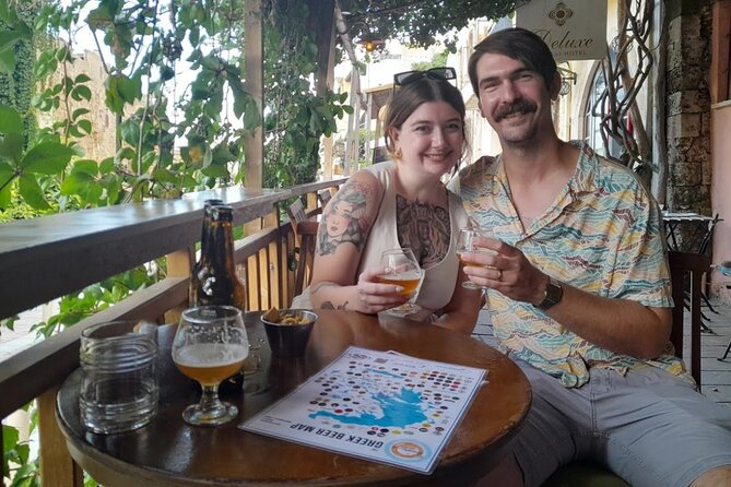 Cruise Ship Guest Beer & Food Tour - Chania Old Port - Stop 3 at Sifaka: the almost-hidden craft beer pub finish