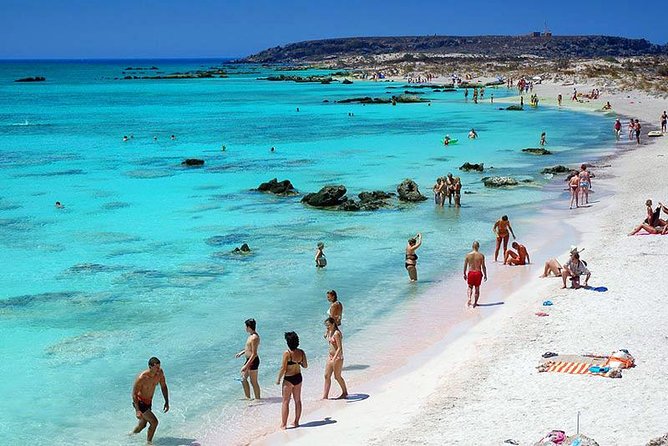 Day Trip to Elafonisi Island From Chania with English Guide - How The Day Trip Works From Chania (Pickup, Timing, and Group Size)