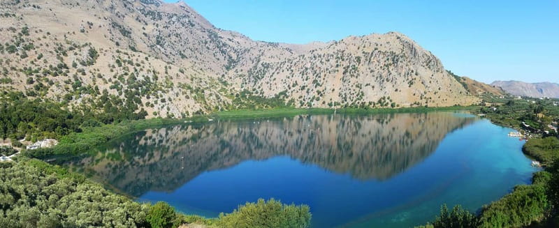 DayTrip Kournas lake Argyroupoli &Georgioupoli from Rethymno - Plakias Bay and the Georgioupoli coast: where swimming becomes the main event