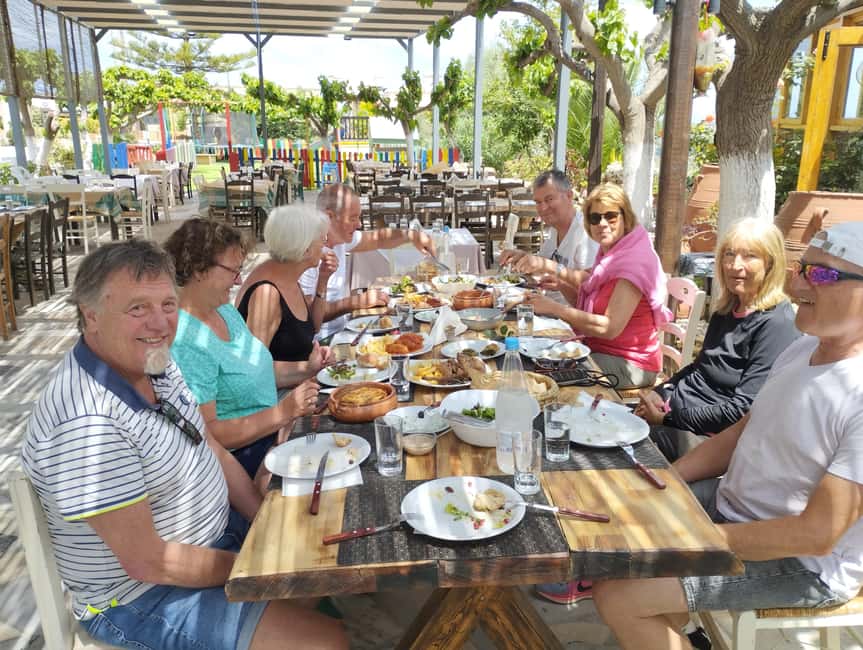e-Bike Guided Tour to Myli Gorge with Full Lunch included - Panagia Halevi: flame-shaped windows and a garden you can actually enjoy