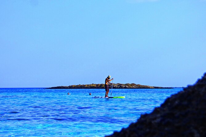Elafonisi & Falasarna Small Group Tour from Chania w/snacks - Falassarna Beach: Long Sandy Swim Time and a Horizon Made for Sunset
