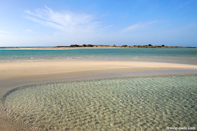 Elafonissi Beach From Rethimno - Elafonissi stop: warm pink sand and turquoise water