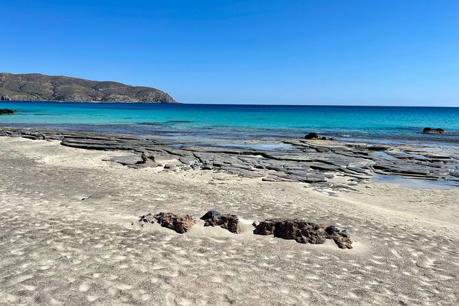 Elafonissi Beach Private Custom Tour – Crete’s Pink Sand Paradise - Chrisoskalitissa Monastery: cliff views and the golden-step legend