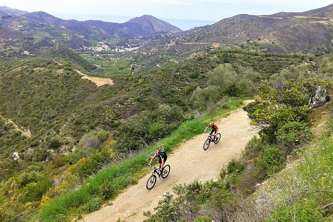Eleftherna E-Bike and MTB Tour - Experience The Authentic Crete - Route mix: paved countryside, forest sections, and riverbank scenery