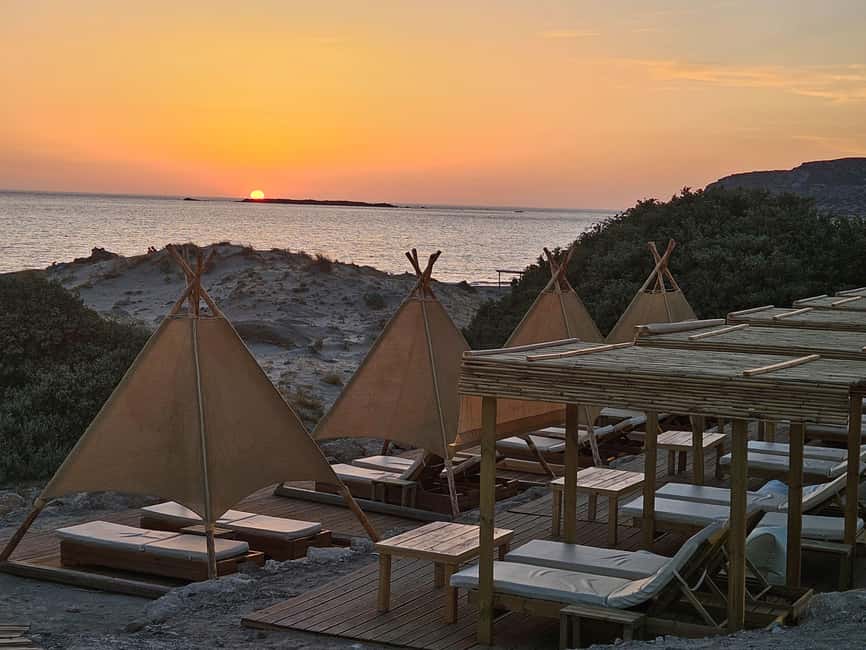 Falassarna: Full-Day Beach Escape with Hotel Pickup - Sunbeds, Pre-Booked Comfort, and the Macaya 10% Discount