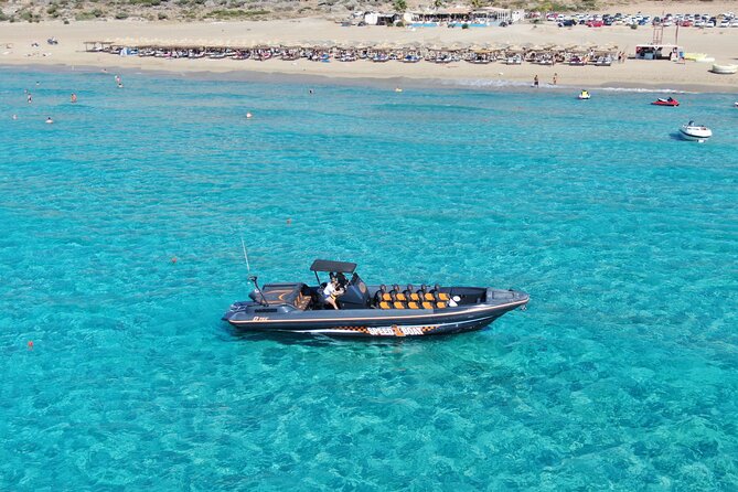 Falassarna to Balos Lagoon and Gramvousa Group Cruise - Entering Balos and Gramvousa fast, in about 3 hours