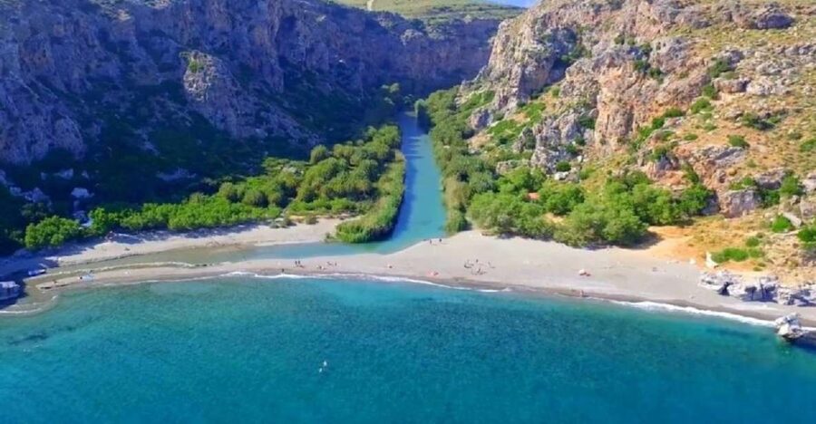 From Chania: Day Trip to Preveli Palm Beach - Damnoni Beach Break Before the Boat: Lunch, Walking, and Small Shopping
