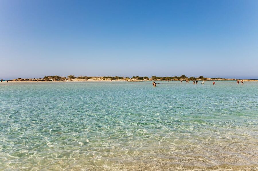 From Chania: Elafonisi and Falasarna Guided Tour with Snacks - Elafonisi: pink sand, clear water, and the protected-beach walk