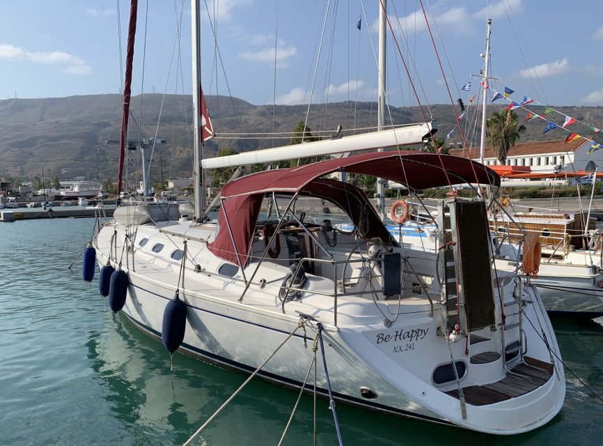 From Chania: Fully Private Sailing Cruise with Meal & Drinks - Snorkeling gear: provided, but your expectations should be realistic