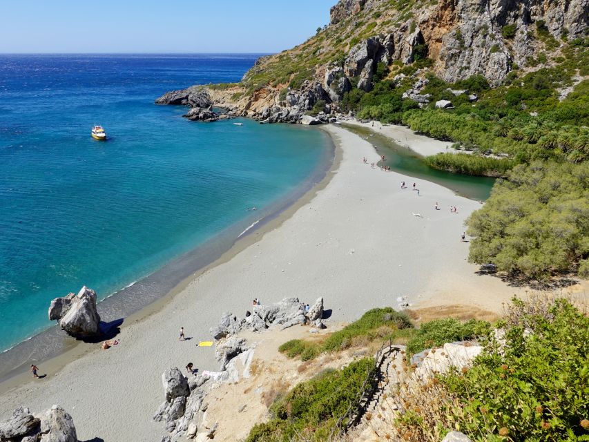 From Chania: Preveli Palm Beach Day Tour - Lunch in Plakias and timing your free time