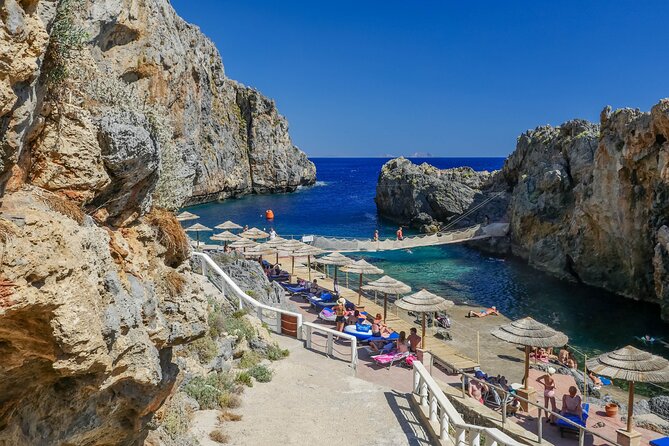 From Chania private trip to Spili-Kourtaliotiko-Kalypso beach - Private southern Crete from Chania: the real point of this day